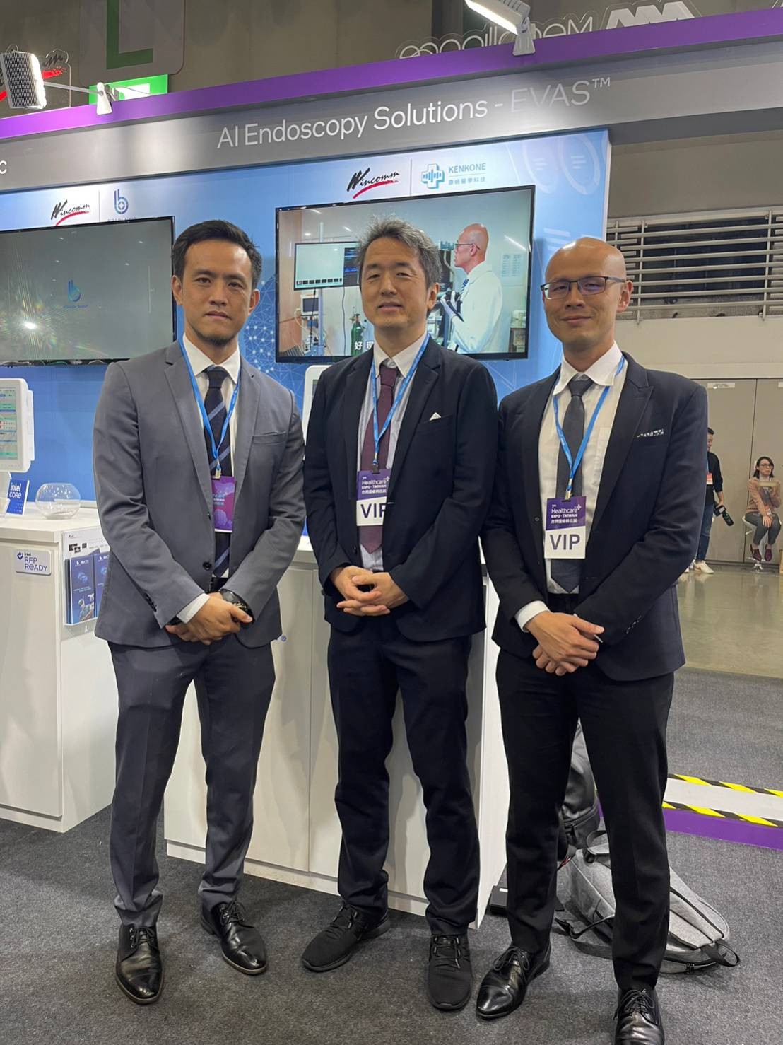 康統醫學於 2023 台灣醫療科技展展示 EVAS